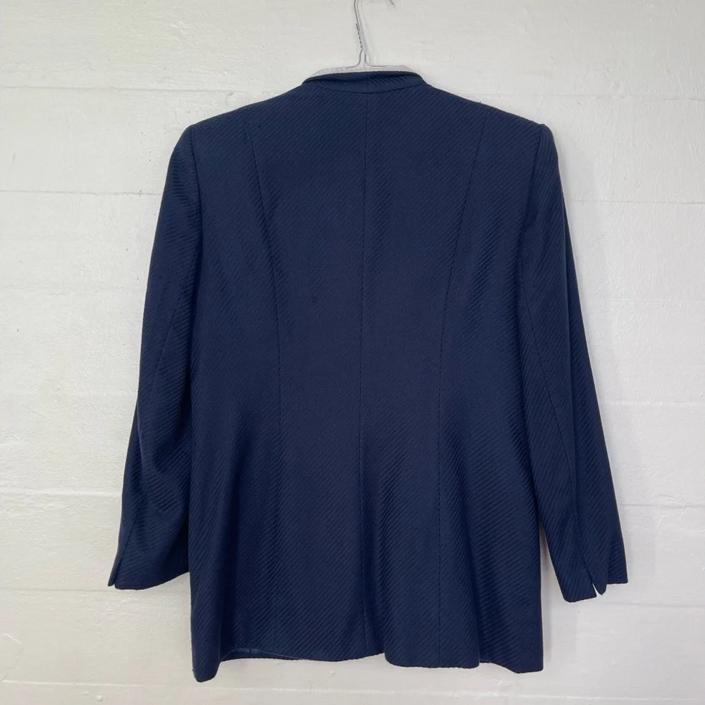 Dior Navy and White Blazer